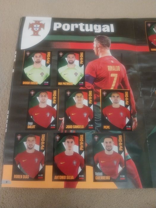 Caderneta completa World e class