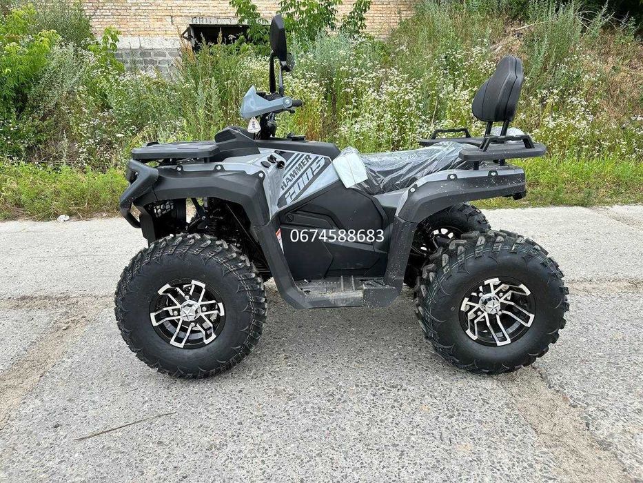 Квадроцикл MIKILON HAMMER 200 E Нова техніка на гарантії! 200 куб. Доставка безкоштовна до самого будинку в зібраному стані Мікілон Хамер