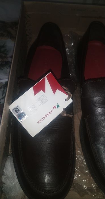 Lumberjack р.44-45 стельки-29см кожаные мокасины туфли