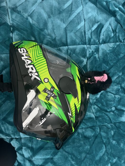 Stone GT800 Evo Kaiman e Shark Penxa - Capacete Mota