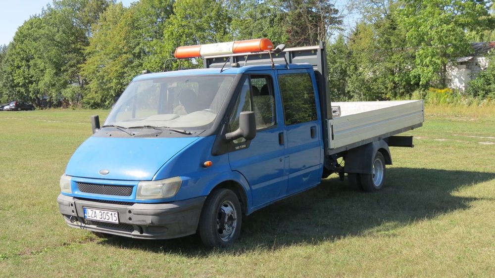 Ford transit  Ford Transit doka bliżniak skrzynia 3,8m