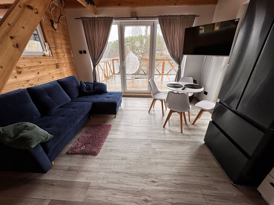 Domek jacuzzi sauna Sandomierz Kielce jezioro