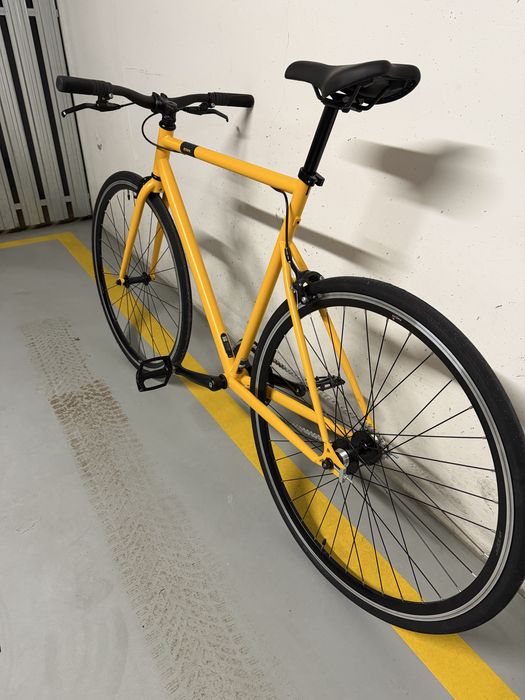 Rower miejski Elops Single Speed 500/Ostre koło