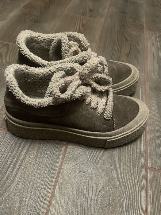 Кеди жіночі осінь/весна, замшеві, розмір 38
