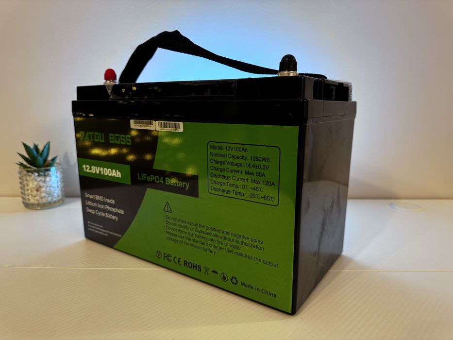 Акумулятор DATOUBOSS 12V 100Ah LiFePO4 (аналог Redodo / volt)