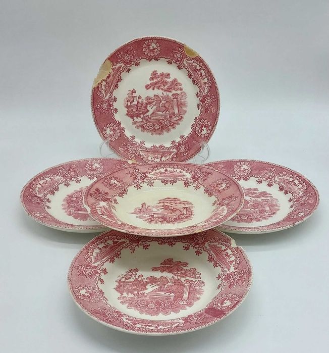 Pratos em Faiança Portuguesa de sacavém