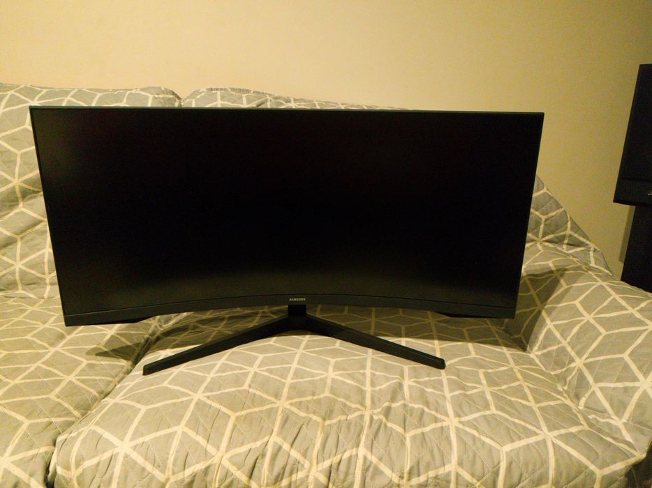 Monitor Samsung  como novo ultra wide 34polegadas