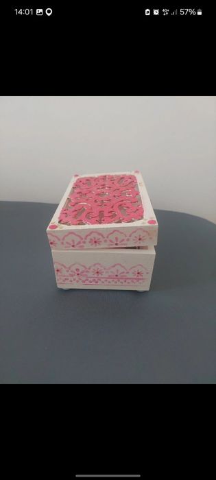 Porta joias feito á mão