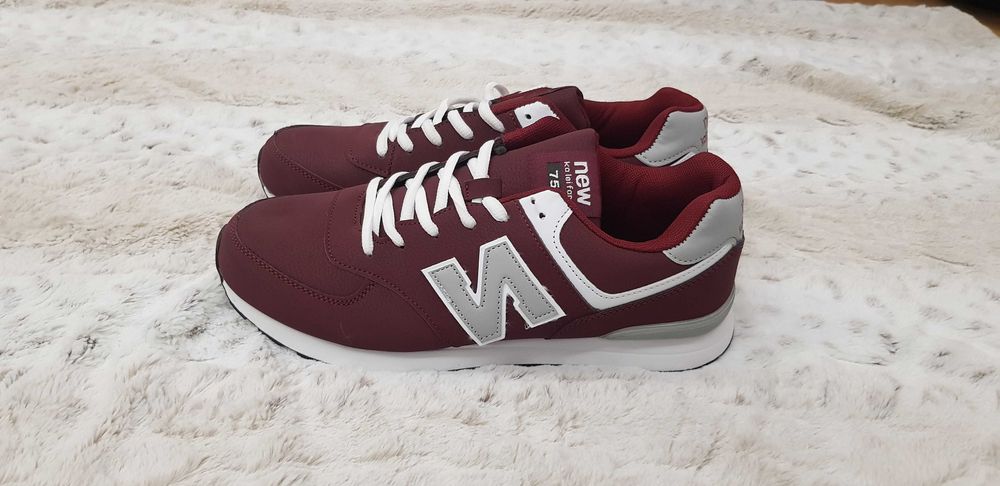 Bordowe Buty Męskie 41-46 HITY !!