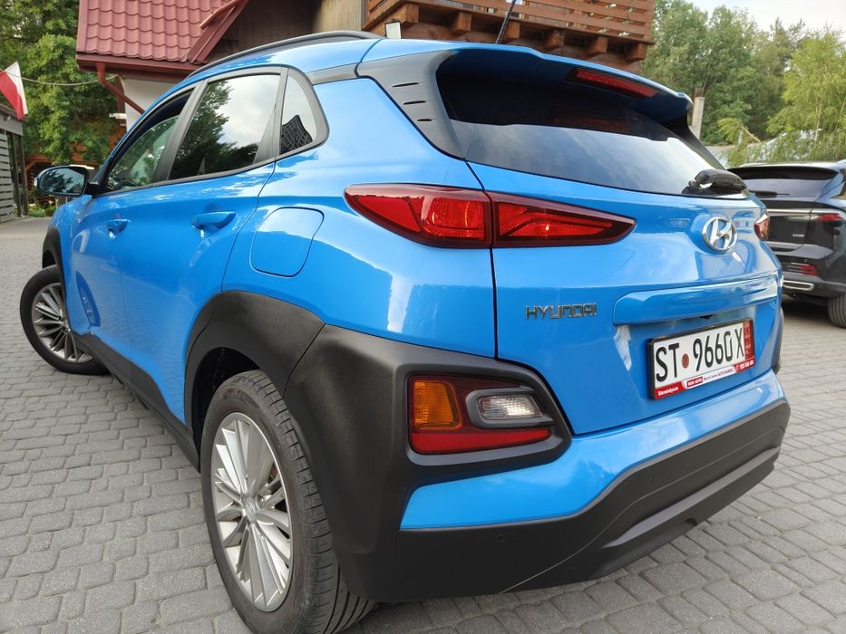 Hyundai Kona 1.0 TGDi 120KM Sprytna Niezawodna w Fabrycznym lakierze