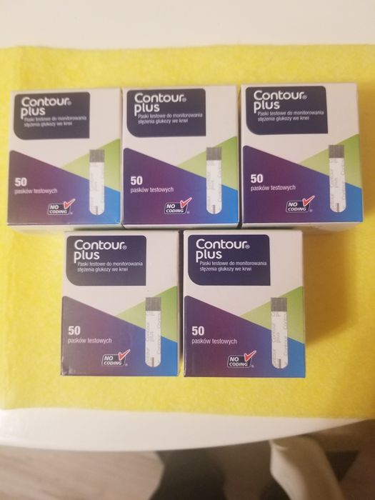 Contur plus Paski do glukometra