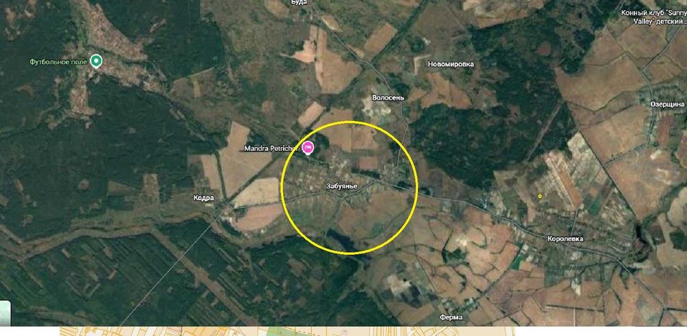 земля під забудову Забуяння 25 сот