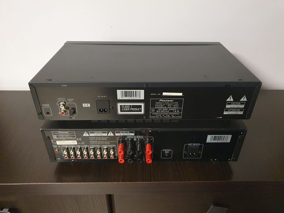 Wzmacniacz Pioneer A 207 + Cd Pioneer Pd 207