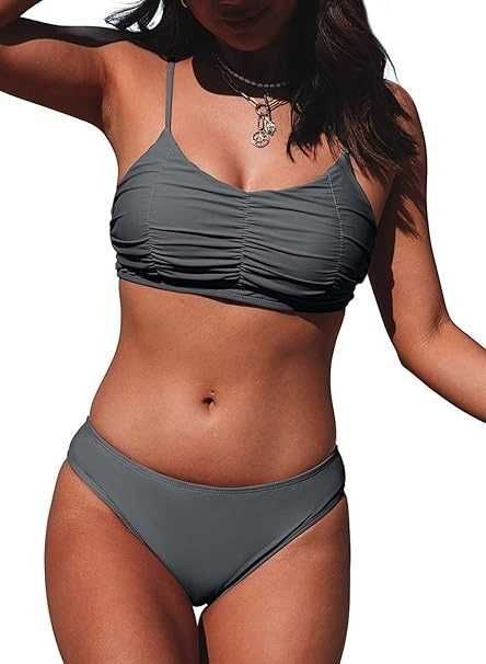 Nowy strój kąpielowy/ dwuczęściowy/bikini/majtki/biustonosz R-L !4074!