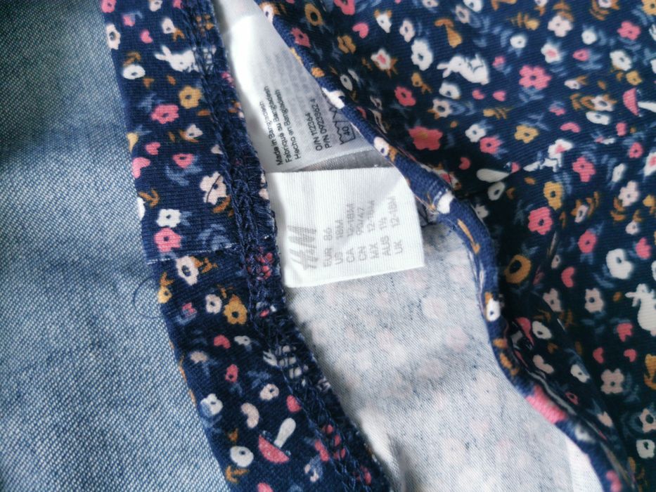 Komplet H&M r. 86 stan nowe z metką