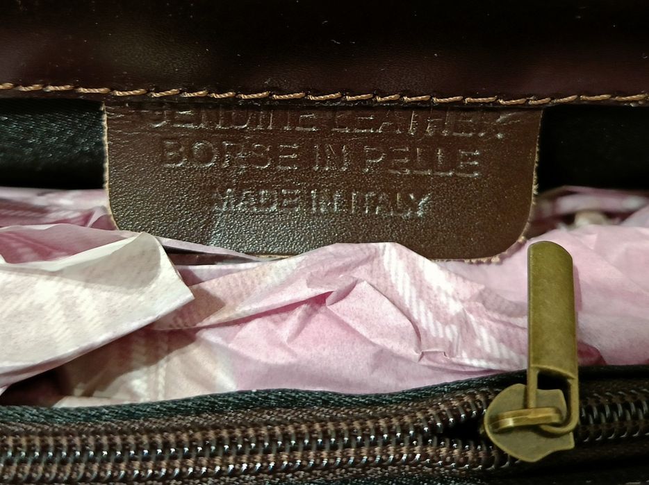 Męska aktówka skórzana Borse in pelle