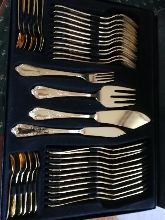 Nivella Solingen zestaw sztućców do ryby dla 12 osób