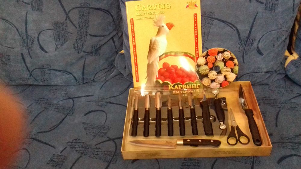 Карвинг Мастер-класс 14 предметов +диск для обучения