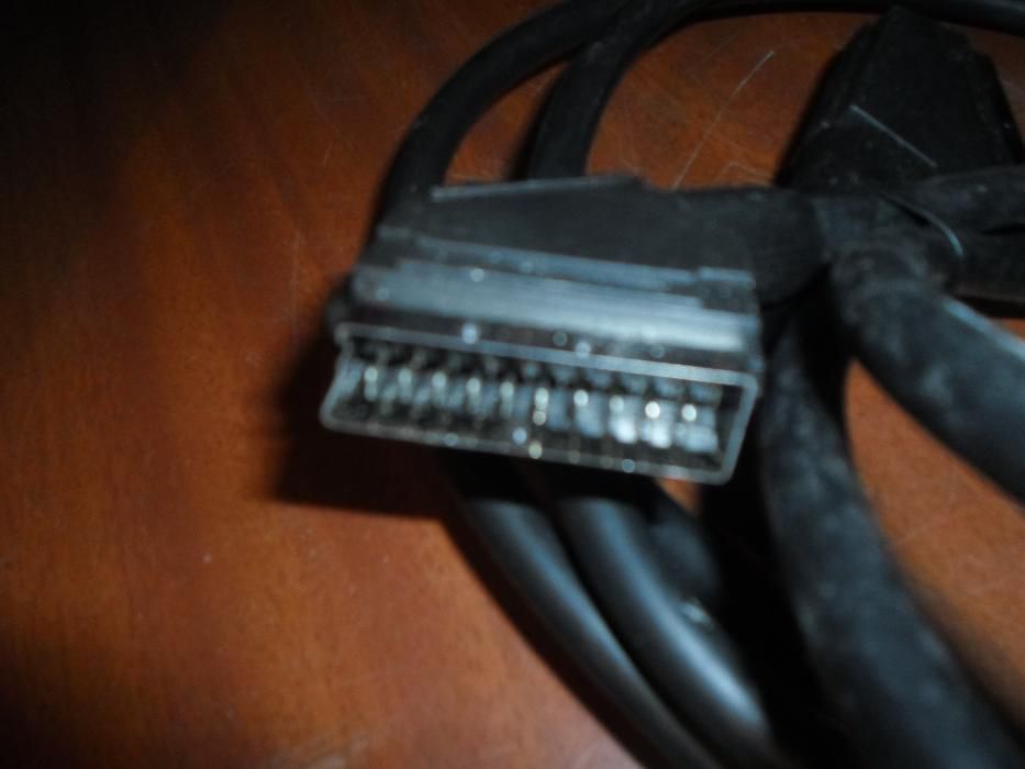 3 cabos de 21 pinos novos