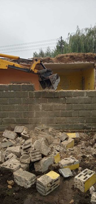 Rozbiórki, Wyburzenia Budynków, Garaży, Wywóz Gruzu