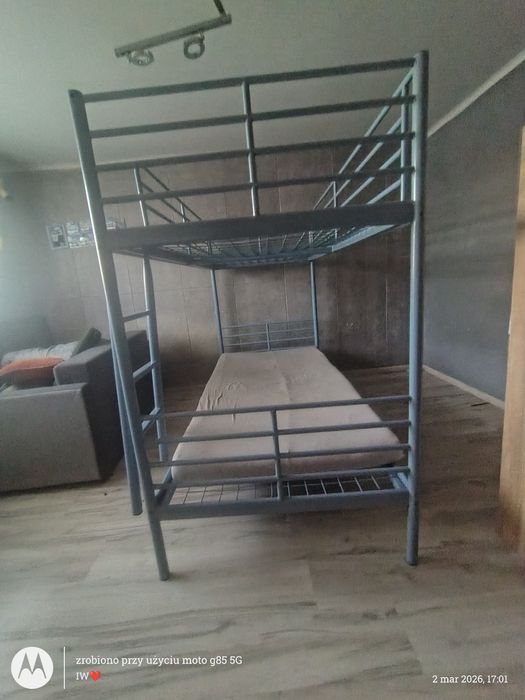 Łóżko piętrowe dla 2 osób