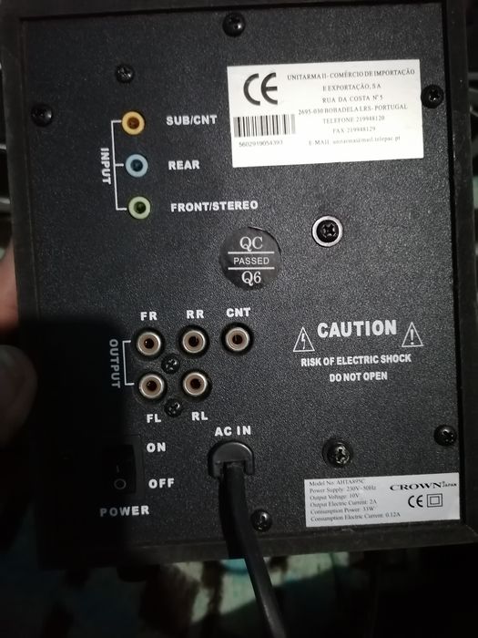 Colunas Sorround Crown