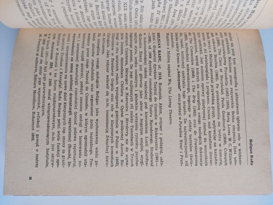 Słownik współczesnego teatru - Książka