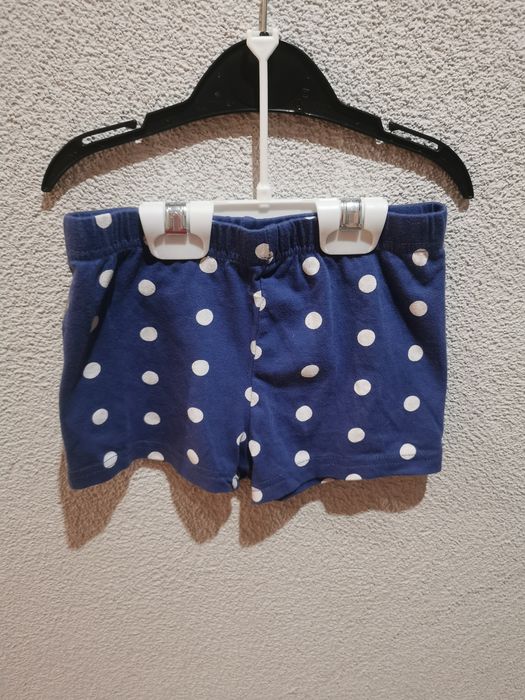 Spodenki krótkie dla dziewczynki w kropki 122