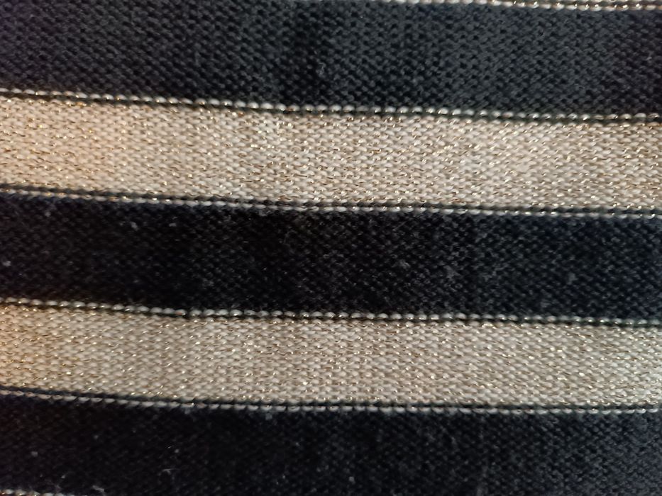 Sweter bluzka paski brokat rozm. M