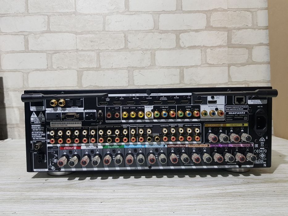 Пульт!9.2 AV Ресивер Marantz SR6010 9x150Вт Wi-Fi,HDMI,USB,AirPlay,Blu