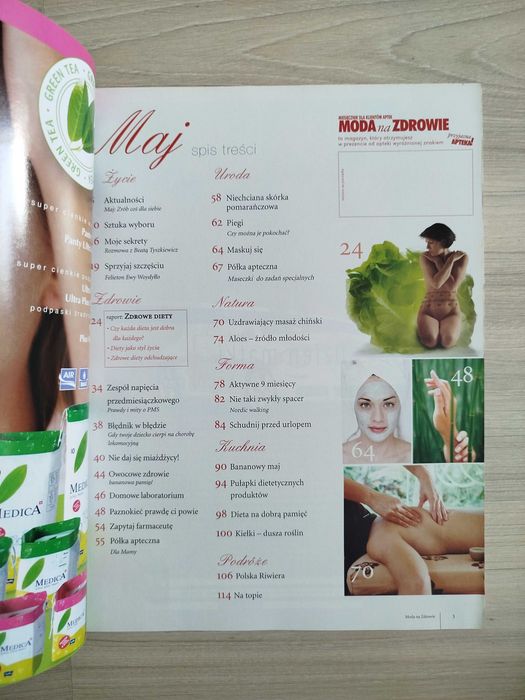 Moda na zdrowie nr 5, 7, / 2006, nr 6, 9 / 2007