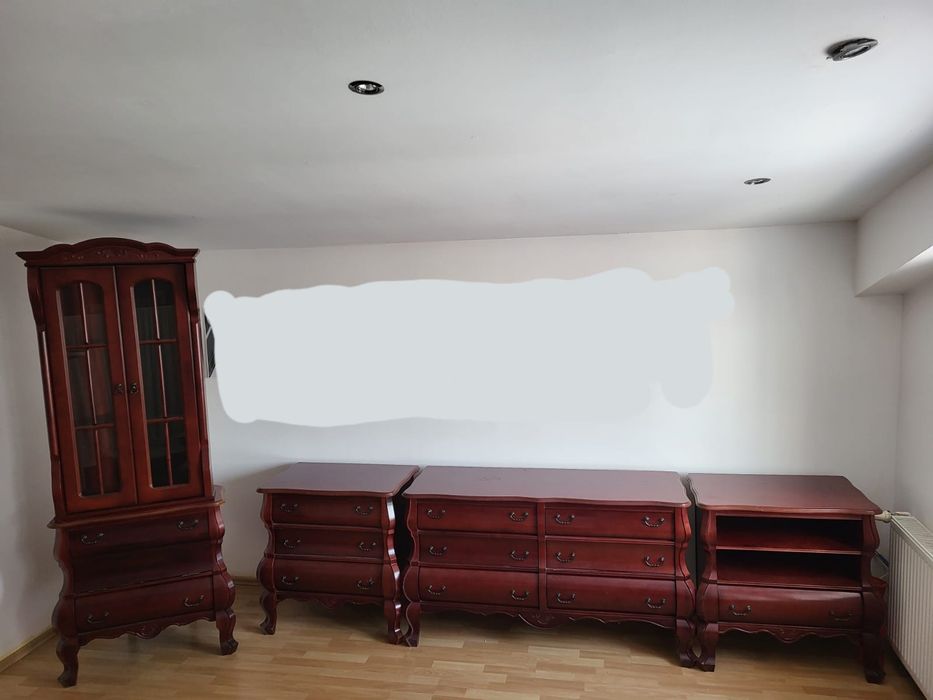 Stylowe meble stylizowane meble wiśnia witryna komody