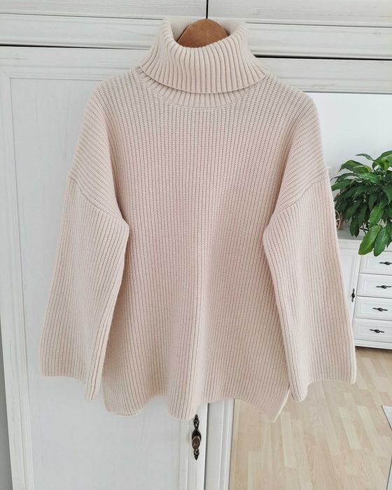 Wełniany sweter Selected Femme