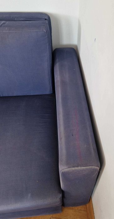 Kanapa Ikea NORRDAL niebieska rozkładana za darmo