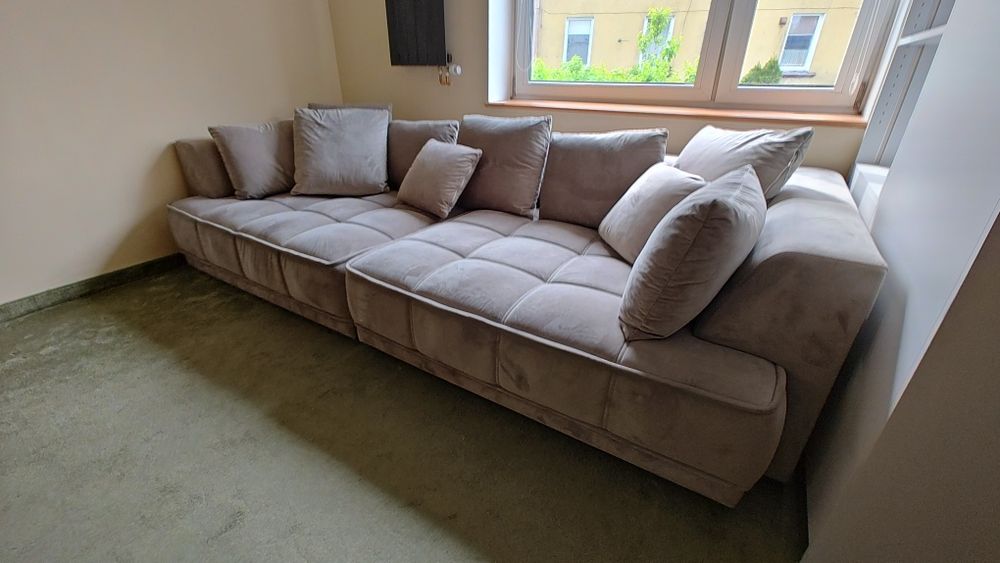 Kanapa, sofa, duża elektrycznie wysuwana