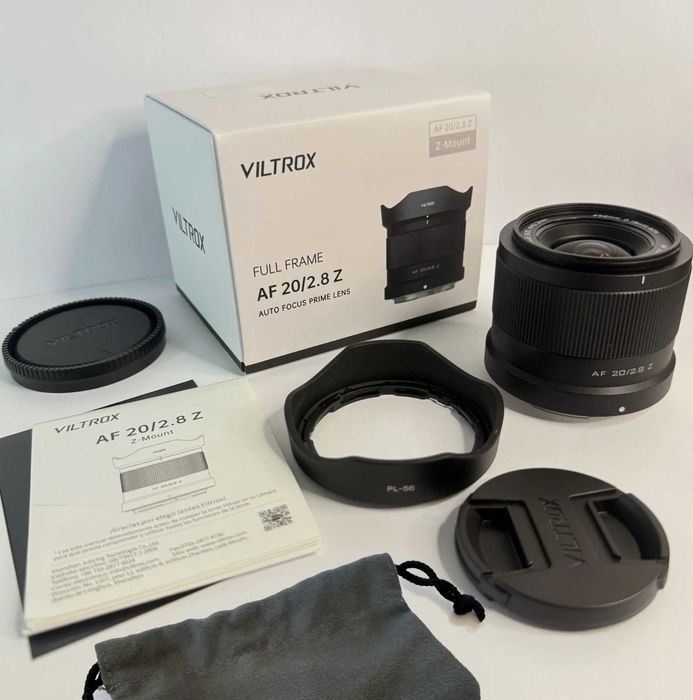 Viltrox AF 20mm f/2.8 Air Z Nikon гарантія ширік FULL FRAME  sigma 20