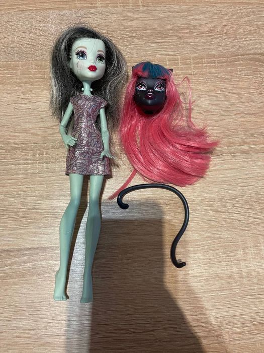 Lalka monster high +głową i ogon