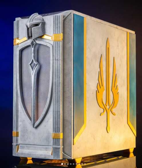Obudowa do komputera Demacia League of Legends Custom na bazie Shadow Base 800 DX - sprzedam/wymienię
