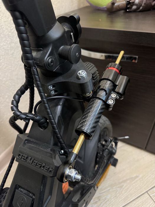 Тримач Крпілення демпфера для керма електросамокату Kukirin g2 master g2 pro max Kugoo