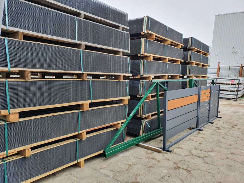 OGRODZENIE PANELOWE 123 cm Fi4 - tanio, solidnie, wolne terminy !