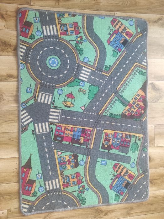 Dywan dywanik ulice do pokoju chłopięcego