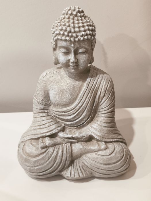 Belíssima Peça Decorativa - Buda C/ Excelentes Pormenores