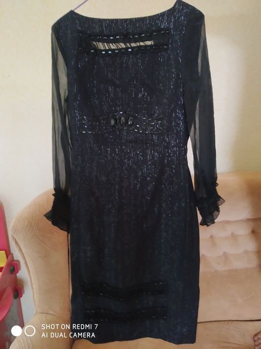 Платье черное, Размер 40