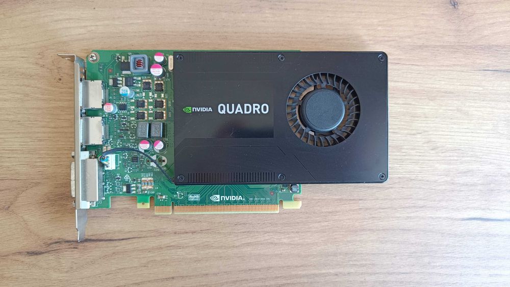 Профессиональная видеокарта NVIDIA Quadro K2200 4GB GDDR5 128 Bit | Для работы и игр