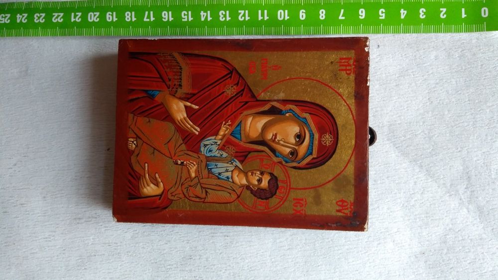 Ikona na desce ręcznie pisana