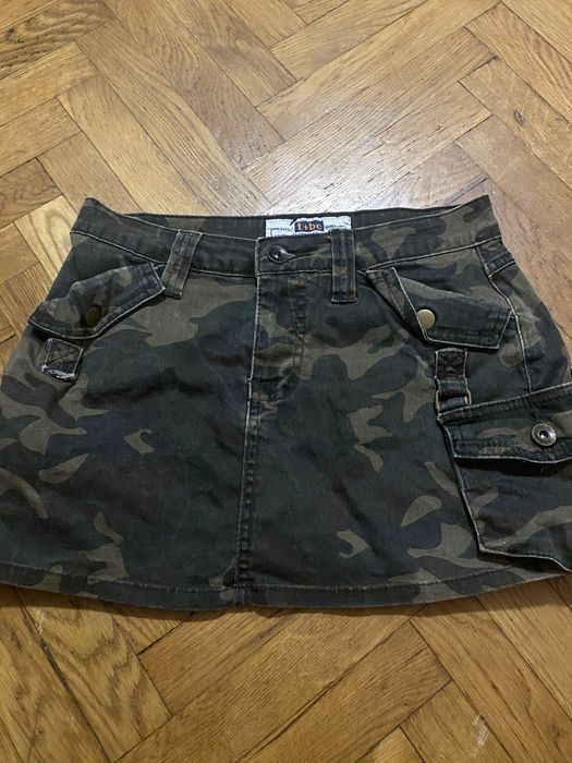 юбка с военным принтом