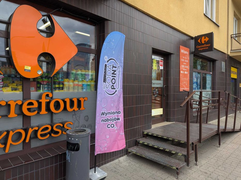 Sodastream Warszawa (Marymont-Potok), Gdańska 2 Wymiana nabojów CO2