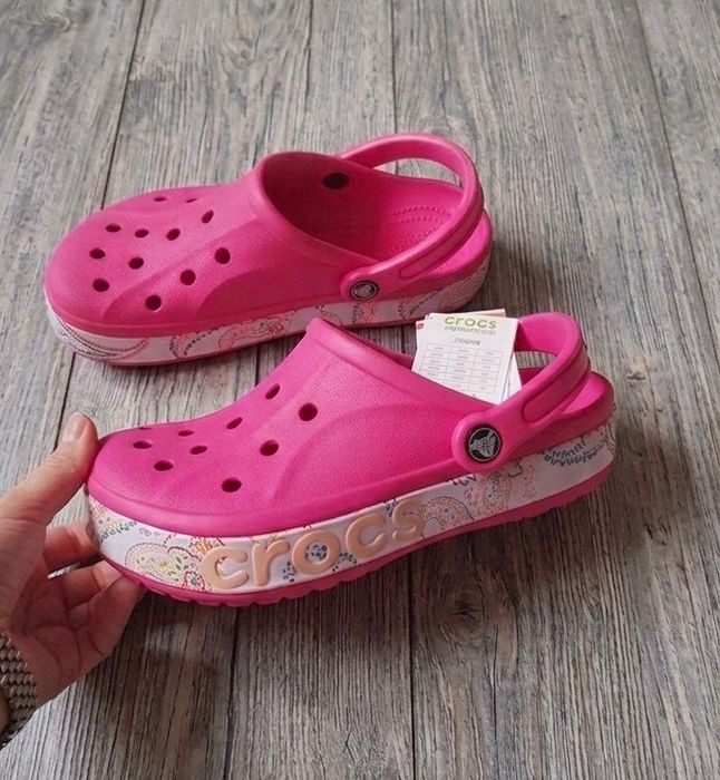 Жіночі шльопанці сабо crocs бандана/крокс
