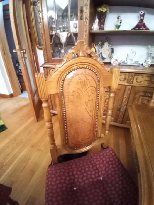 Mesa de sala y seis.cadeiras