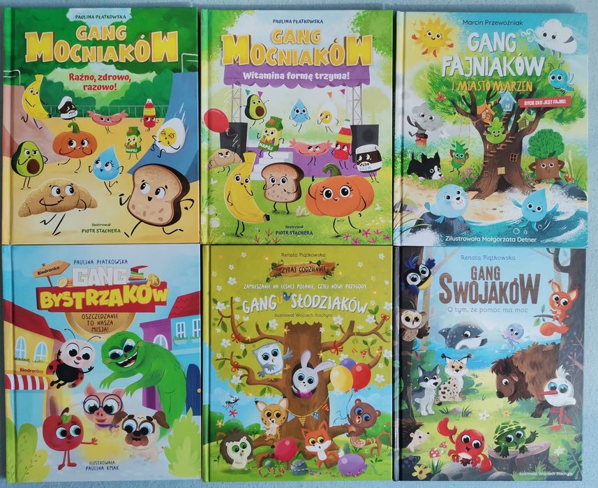 Seria biedronki 6 części